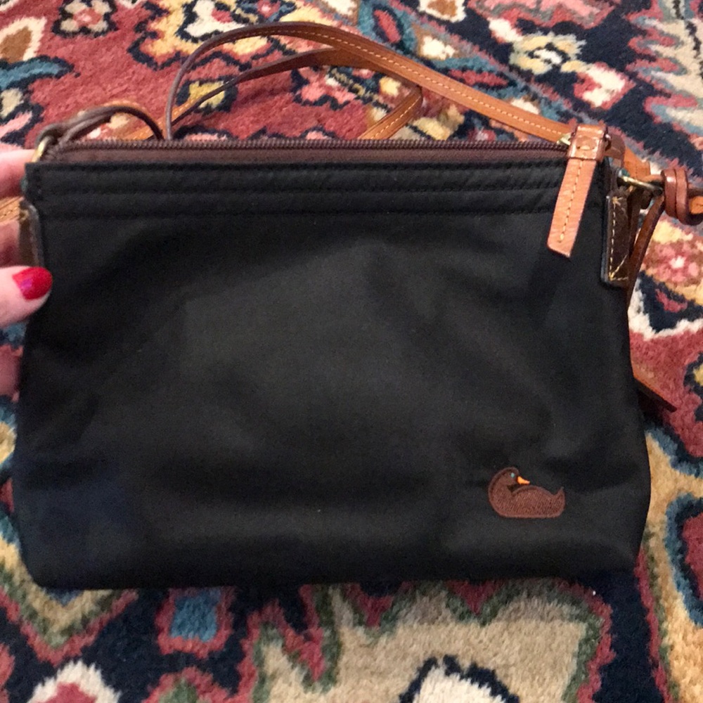 Dooney & Bourke nylon crossbody, black